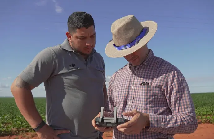Piloto de drones agrícolas 